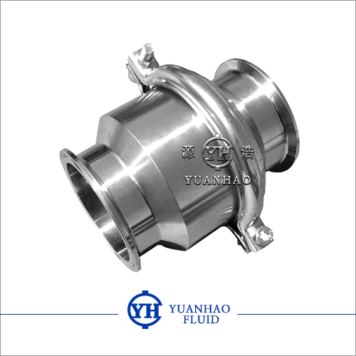 Sanitary clamp check valve