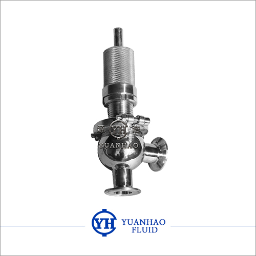 衛(wèi)生級(jí)安全溢流閥  304不銹鋼快裝安全閥  Sanitary safety valve