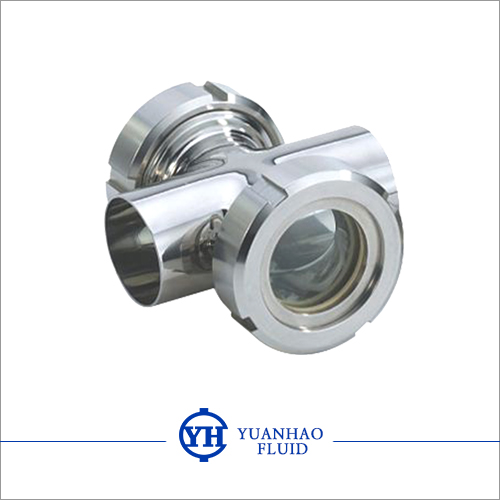 Sanitary pipe sight glass