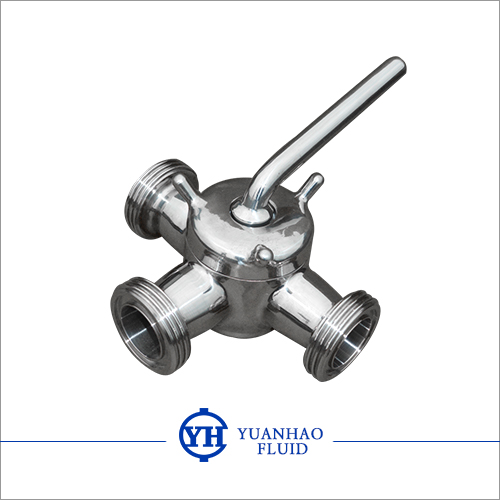 Sanitary thread plug valves