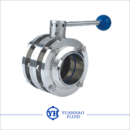 衛生級三片式蝶閥 3PC Sanitary Butterfly Valve