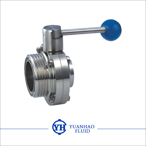 Thread - welded butterfly valve