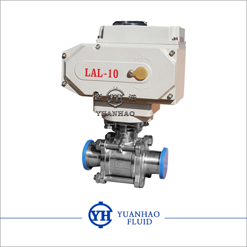 衛生級電動球閥 Sanitary electric actuator ball valve